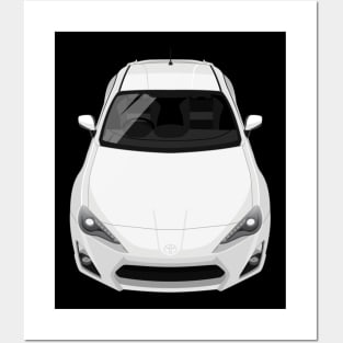 GT86 - White Posters and Art
